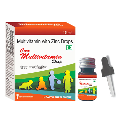15 Ml Multivitamin With Zinc Drops - Grade: Medicine Grade