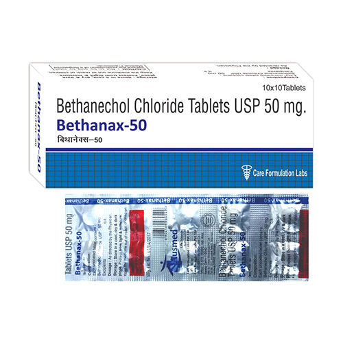 50 Mg Bethanechol Chloride Tablets Usp - Drug Type: General Medicines