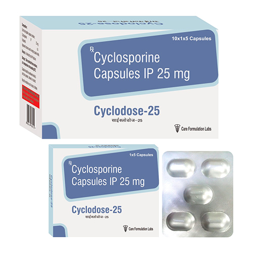 25 MG Cyclosporine Capsules IP
