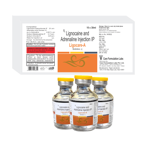 Lignocaine And Adrenaline Injection IP