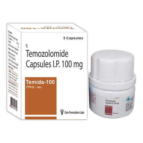 100 MG Temozolomide Capsules IP