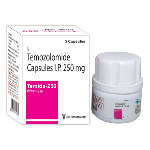 250 Mg Temozolomide Capsules Ip - Origin: India