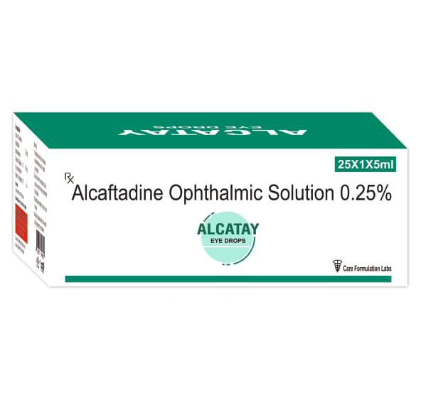 0.25% Alcaftadine Ophthalmic Solution - Drug Type: General Medicines