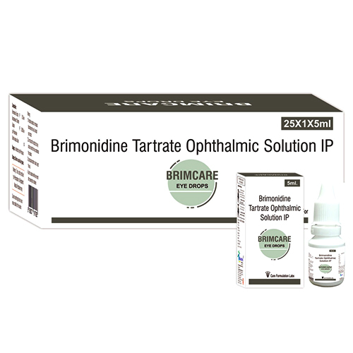 Brimonidine Tartrate Ophthalmic Solution Ip - Drug Type: General Medicines