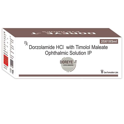 Dorzolamide HCl With Timolo Maleate Ophthalmic Solution IP