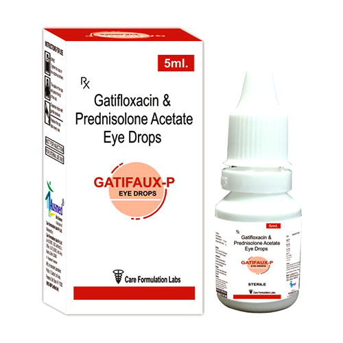 5 Ml Gatifloxacinand Prednisolone Acetate Eye Drops