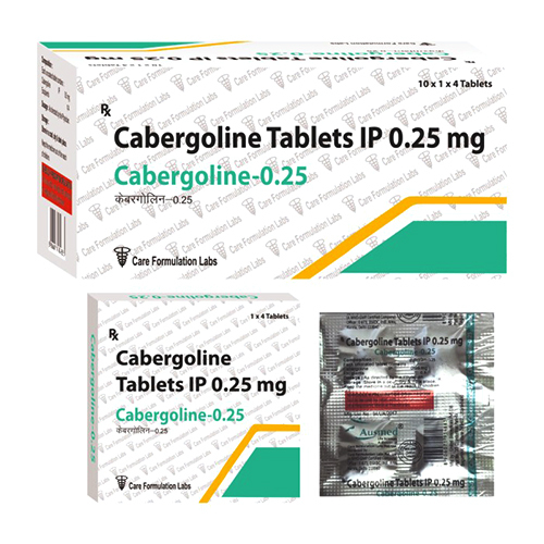 0.25 MG Cabergoline Tablets IP