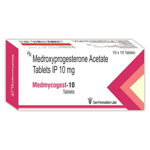 10 Mg Medroxyprogesterone Acetate Tablets Ip - Drug Type: General Medicines