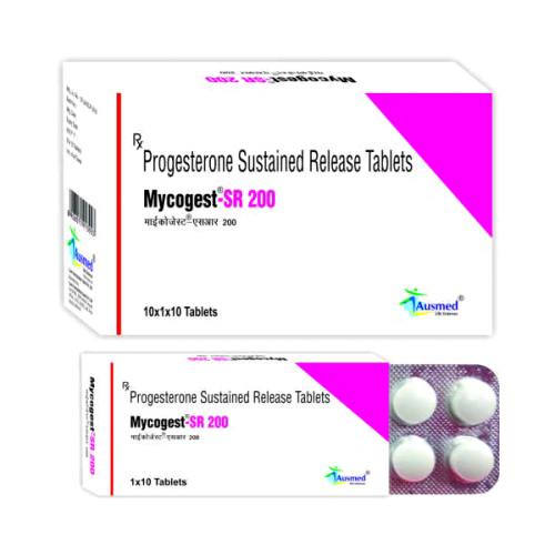 Progesterone Sustained Release Tablets