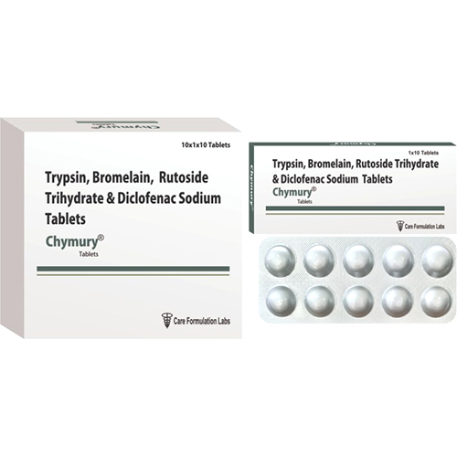 Trypsin Bromelain Trihydrate And Diclofenac Sodium Tablets