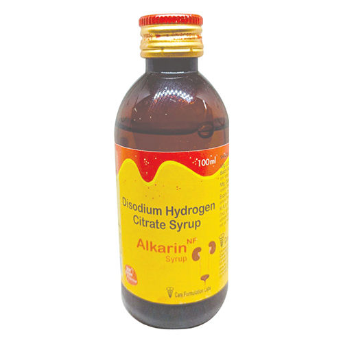 100 Ml Disodium Hydrogen Citrate Syrup - Drug Type: General Medicines