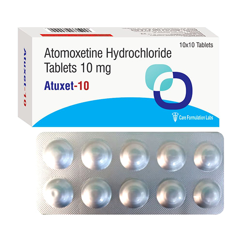 10 Mg Atomoxetinehydrochloride Tablets