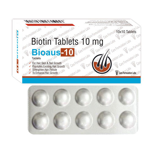 10 Mg Biotin Tablets - Drug Type: General Medicines