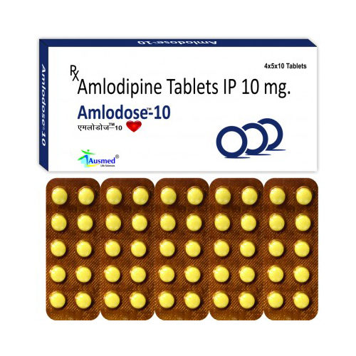 10 MG Amlodipine Tablets IP