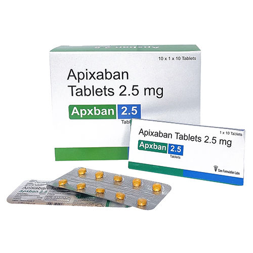 2.5 Mg Apixabantablets - Drug Type: General Medicines