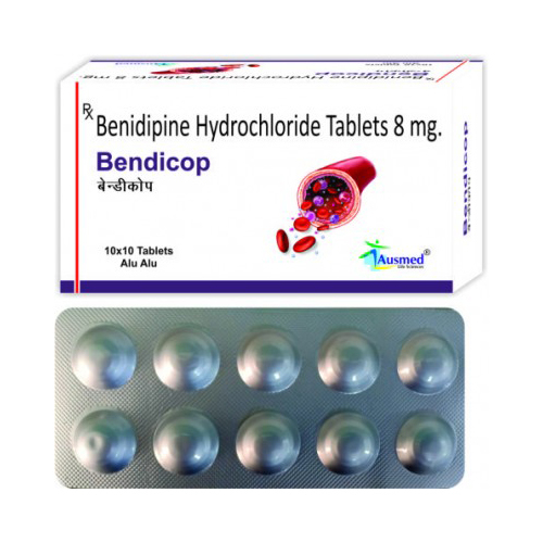 8 MG Benidipine Hydrochloride Tablets