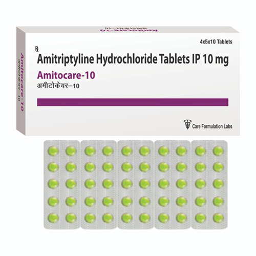 10 MG AmitriptylineHydrochloride Tablets IP