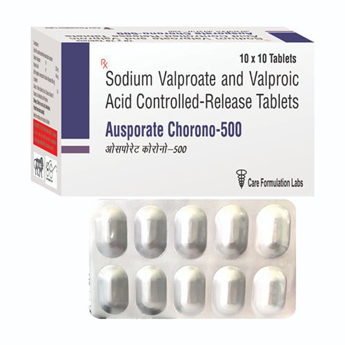 Sodium Valproate And Valproic Acid Controlled Release Tabltes