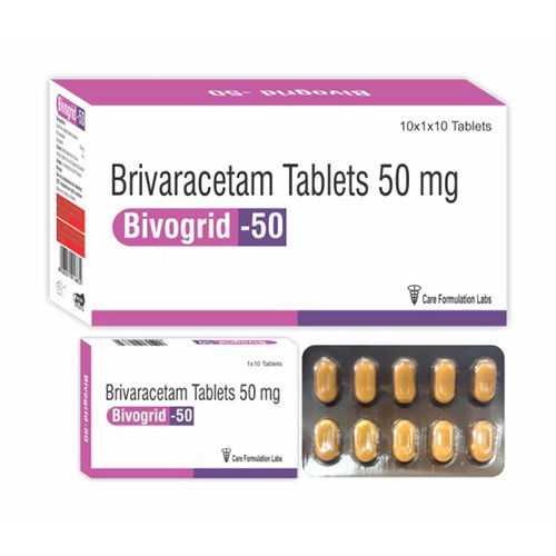 50 Mg Brivaracetam Tablets - Drug Type: General Medicines