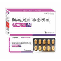 Brivaracetam Tablets - 50 Mg Dosage, Versatile Use For All, Storage In Dry Place