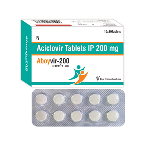 200 MG Aciclovir Tablets IP