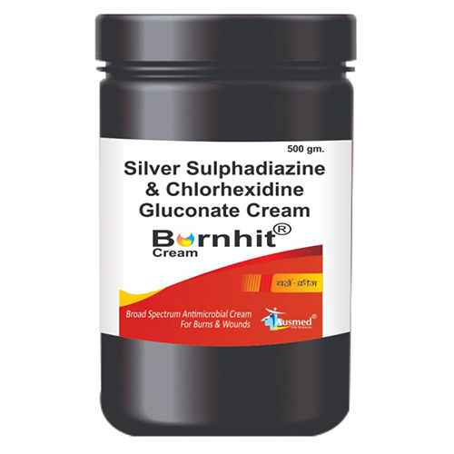 500 Gm Silver Sulphadiazine And Chlorhexidine Gluconate Cream