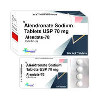 Alendronate Sodium Tablets - 70 Mg, Weekly Dose For Osteoporosis Prevention And Treatment, Suitable For All