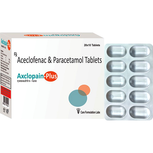 Aceclofenac And Paracetamol Tablets