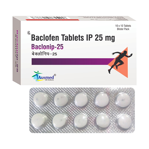 25 MG BaclofenTablets IP