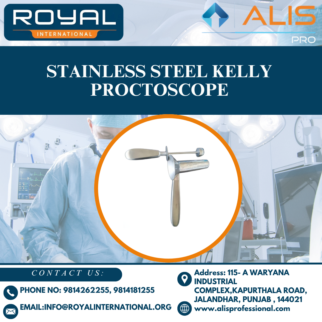 Stainless Steel Kelly Proctoscope