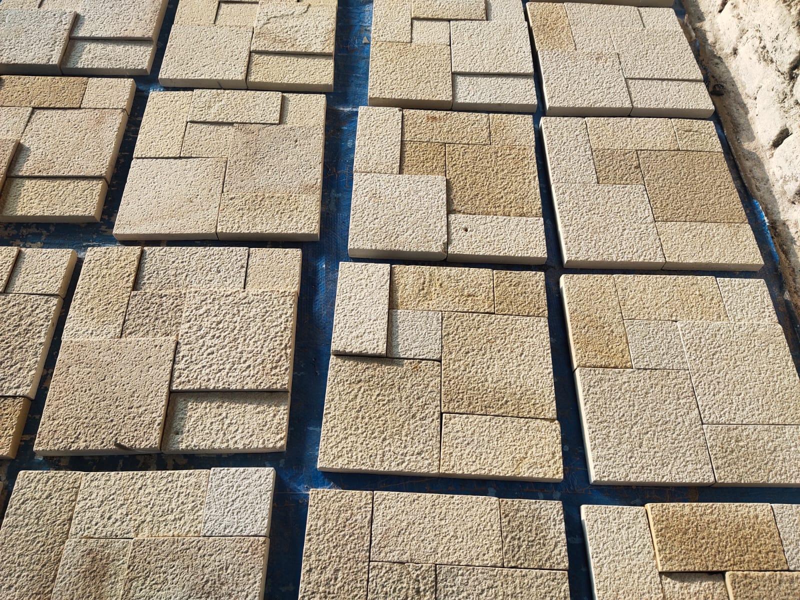 Sandstone Sand Blast Wall Claddings