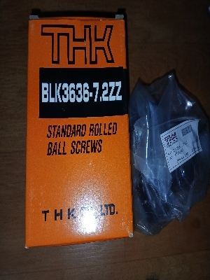 Blk 3636-7.2Zz Thk Ball Screw Nut - Color: Silver