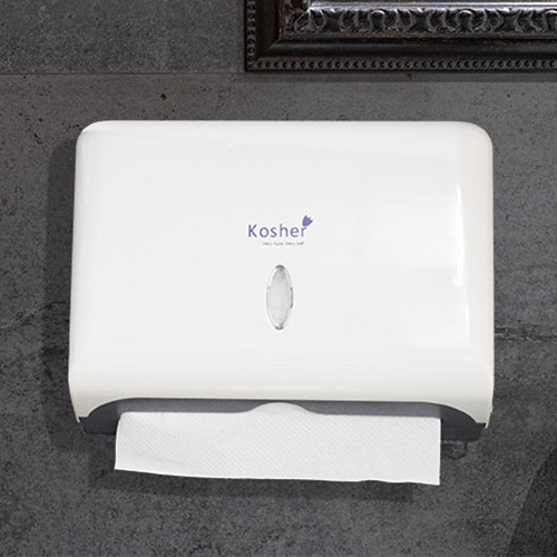 M Fold Dispenser - Color: White