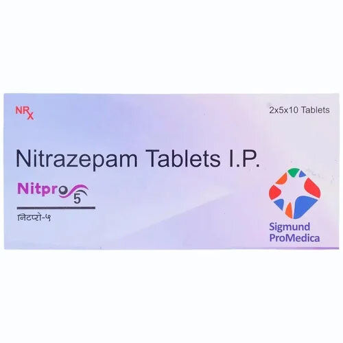 5mg Nitpro Nitra-zepam Tablets