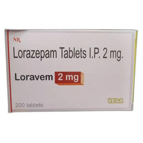 2mg Loravem Lora-zepam Tablets