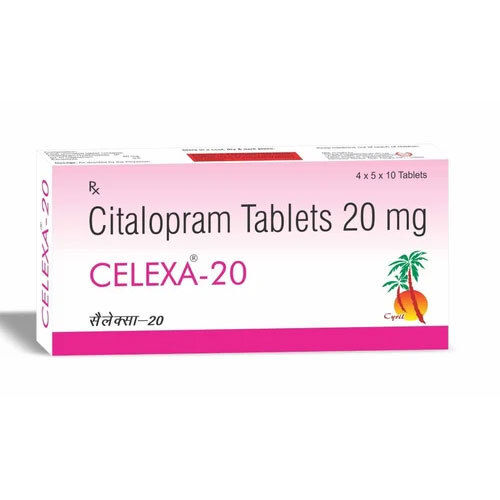 20mg Celexa Citalo-pram Tablet