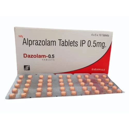 0.5mg Dazolam Alpra-zolam Tablet