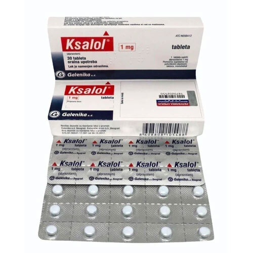 1mg Alpra-zolam Tablet