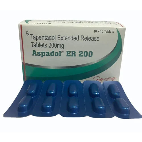 200mg Tapen-tadol Extended Release Tablets
