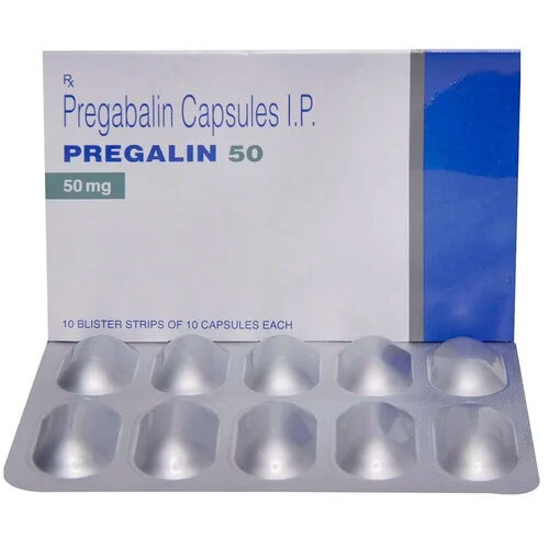 50mg Pregalin Pregabalin Capsules