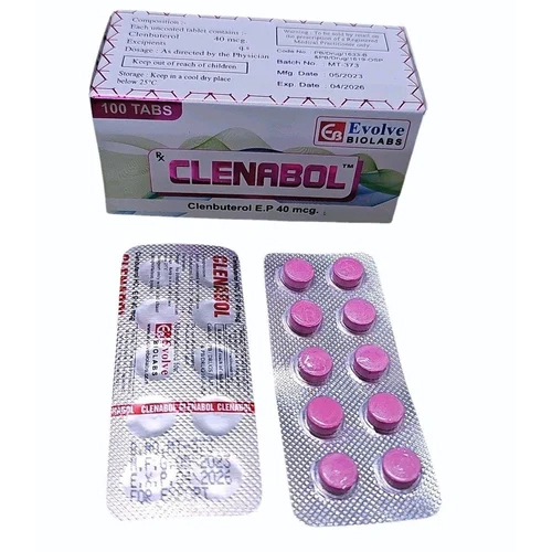 40mcg Clenbutrol Tablets