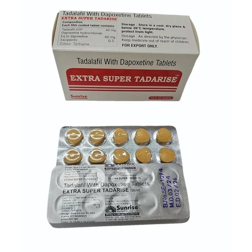 Tadalfil With Dapoxtine Tablets