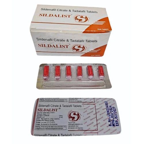 Sildenfil Citrte And Tadlafil Tablets - Drug Type: General Medicines