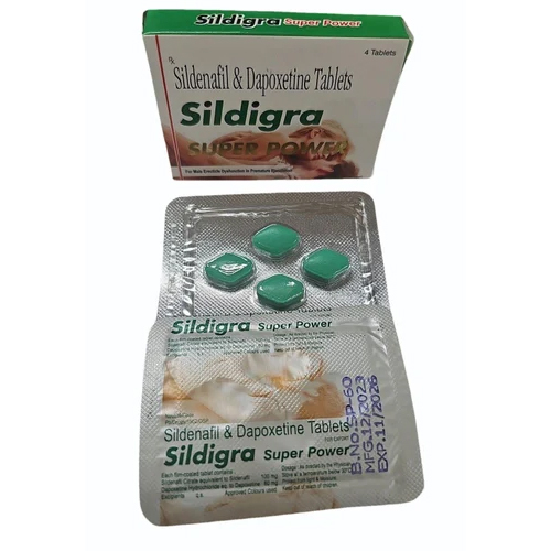 Sildenfil And Dapoxtine Tablets