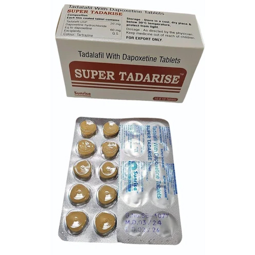 Tadalfil With Dapodetine Tablets - Storage Instructions: Cool & Dry Place