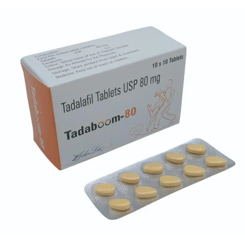 80Mg Tadlafil Tablets - Storage Instructions: Cool & Dry Place