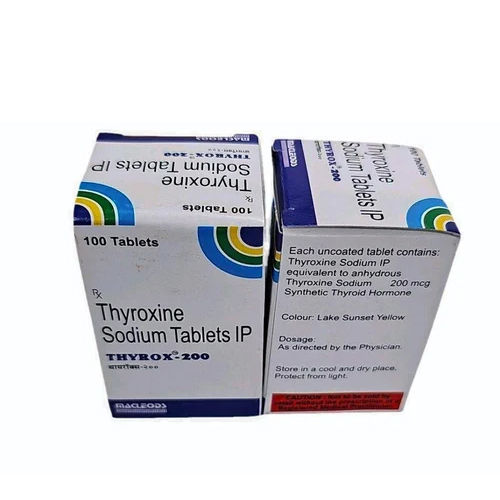 Thyroxine Sodium Tablets Ip 200Mg - Storage Instructions: Cool & Dry Place