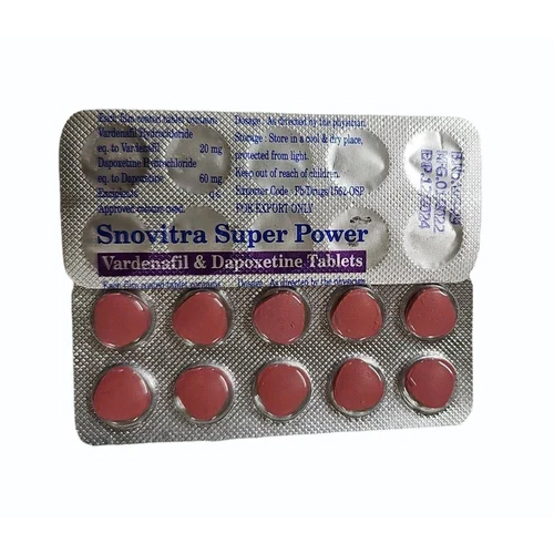 Snovitra Super Power And Dapxetine Tablets