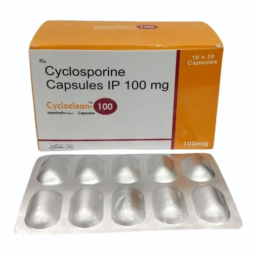 100Mg Cyclosporine Capsules - Storage Instructions: Cool & Dry Place