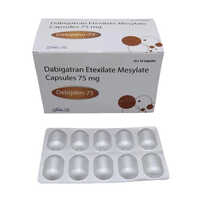 75mg Dabigatran Etexilate Mesylate Capsules - Storage Instructions: Cool & Dry Place